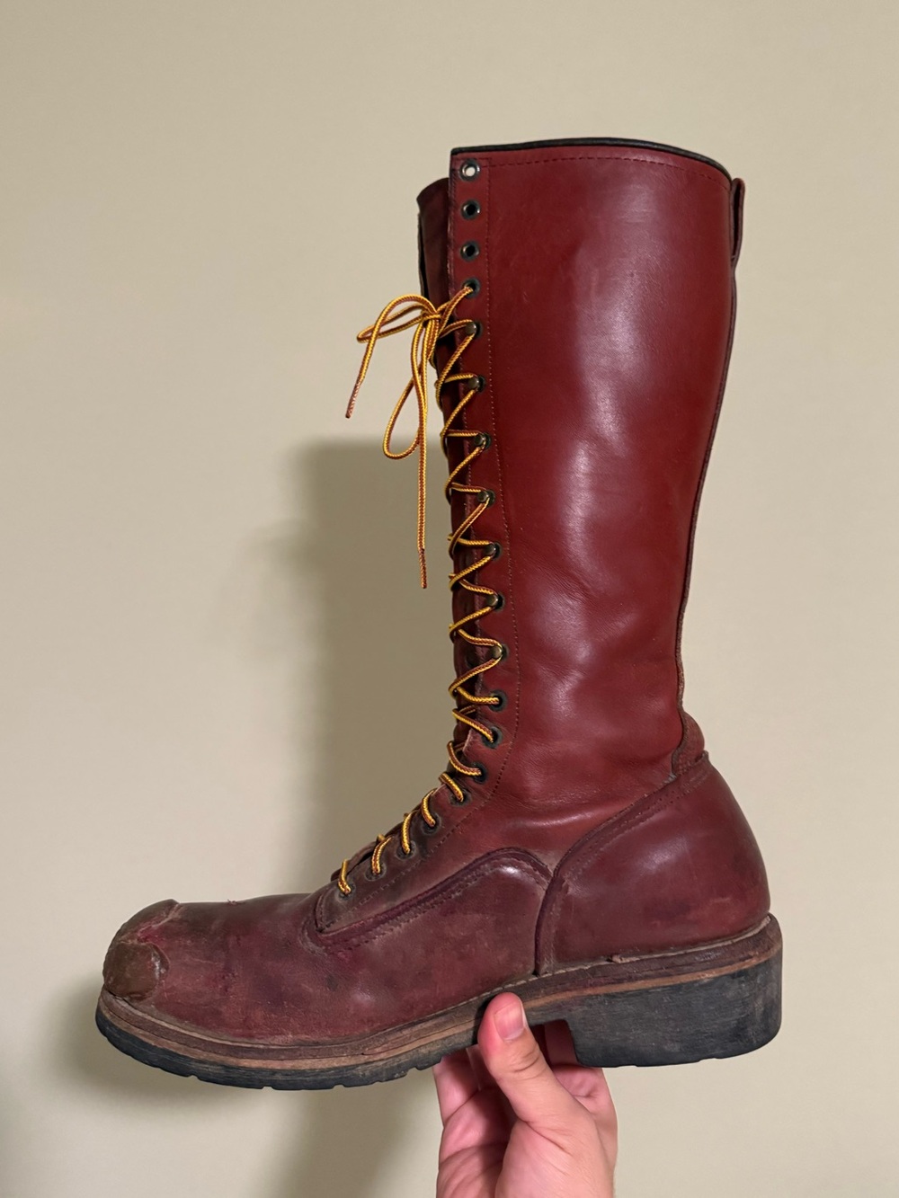 Red Wing 2450 Classic Lineman Boots Size 11.5 E
Steel Toe - Picture 10 of 16
